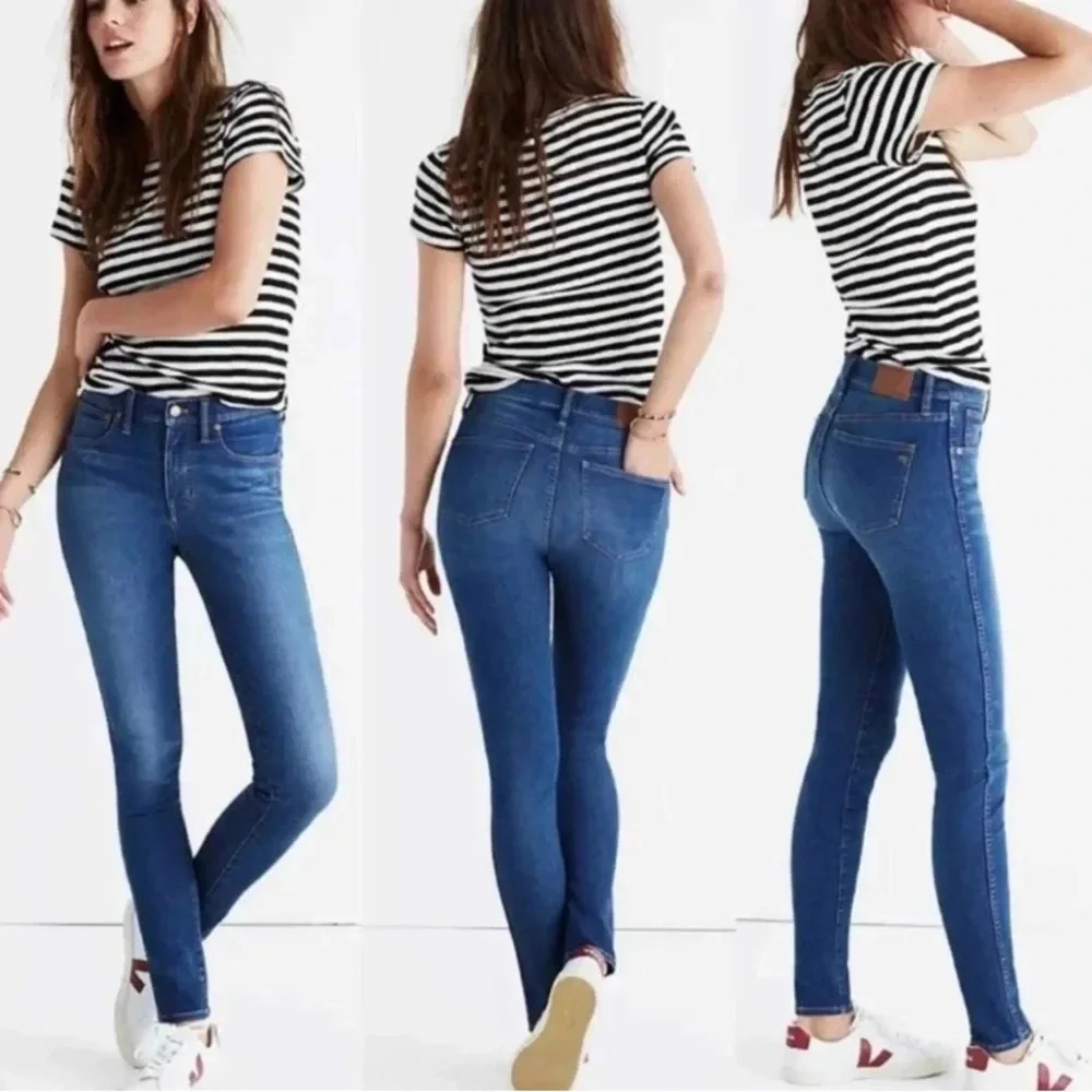 Madewell 9” High Rise Skinny Jeans - Picture 1 of 8